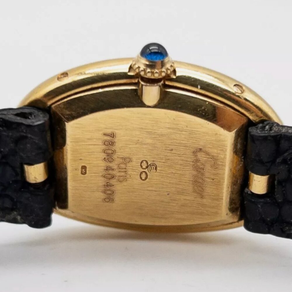 CARTIER 18k Yellow Gold Ladies Watch - Picture 5 of 6